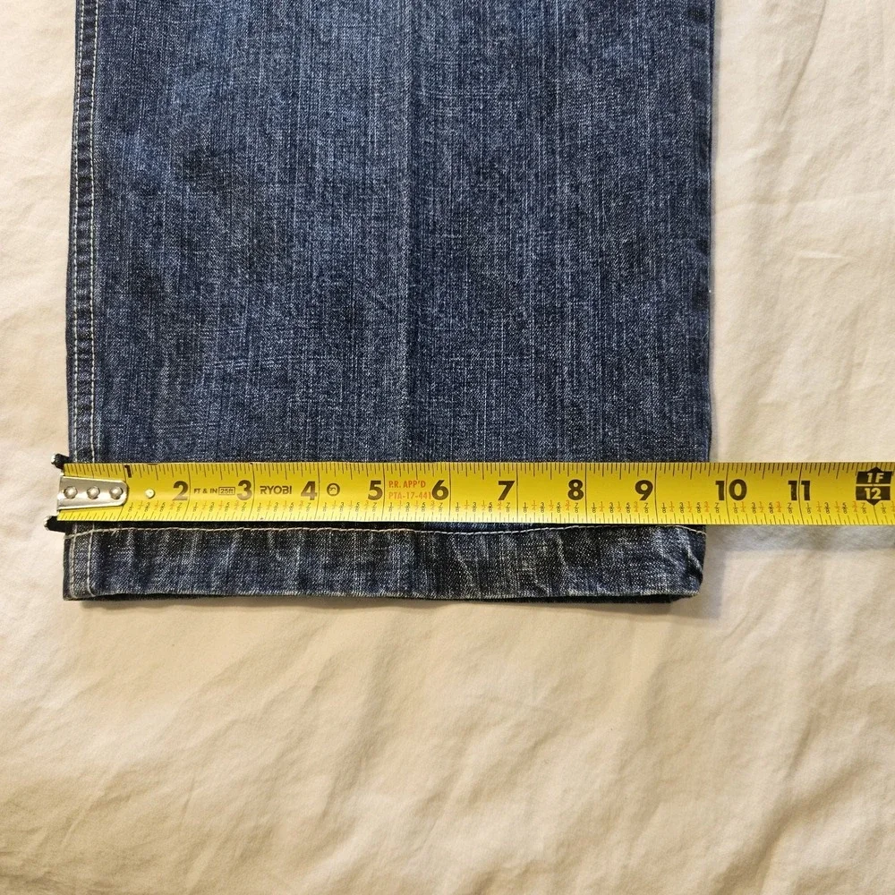 Vintage Y2K Joe Boxer Jeans Carpenter Baggy Size 34x30 8 Ball Denim Skater‎